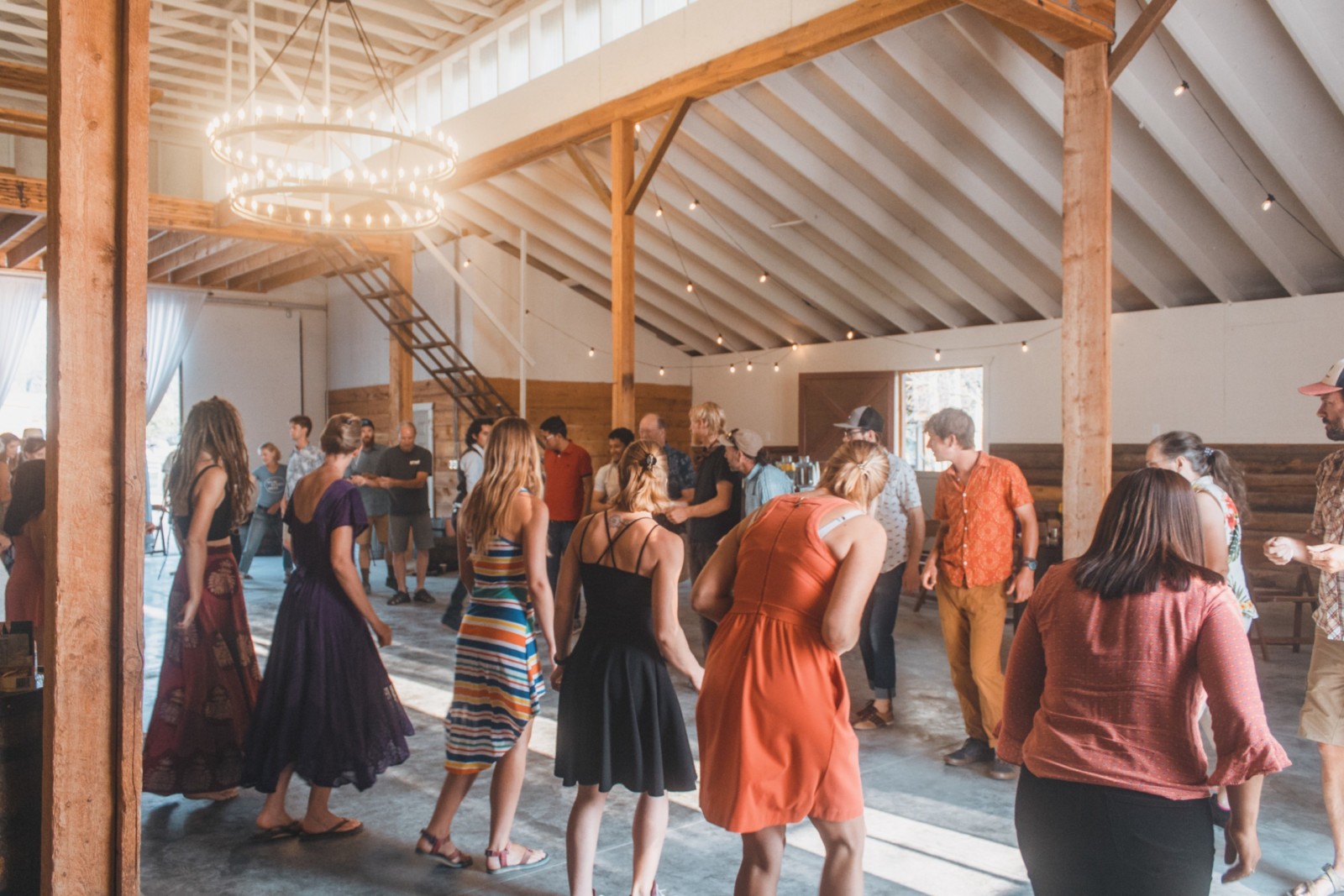 Salsa Night in the Event Barn at Moose Creek Ranch